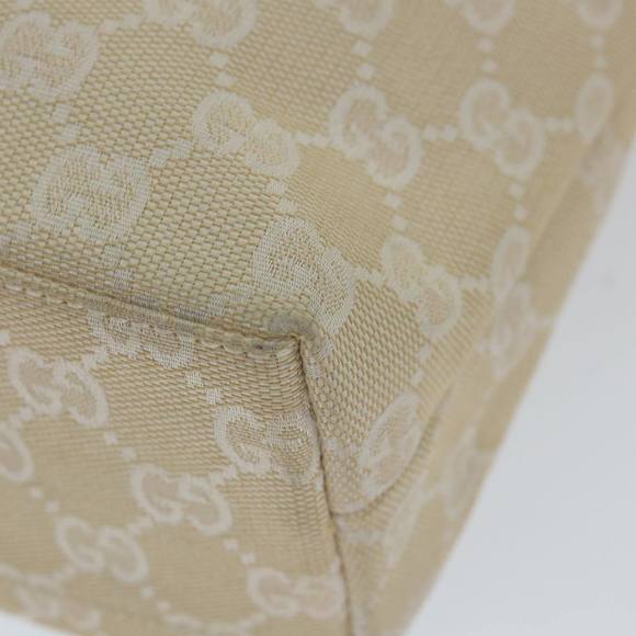 GUCCI GG Canvas Hand Bag Cream 002 1079 001998 Auth 59559 - Picture 15 of 16